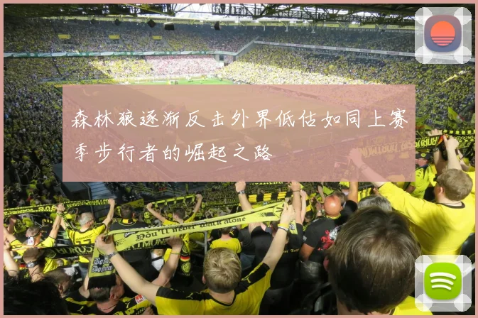 森林狼逐渐反击外界低估如同上赛季步行者的崛起之路